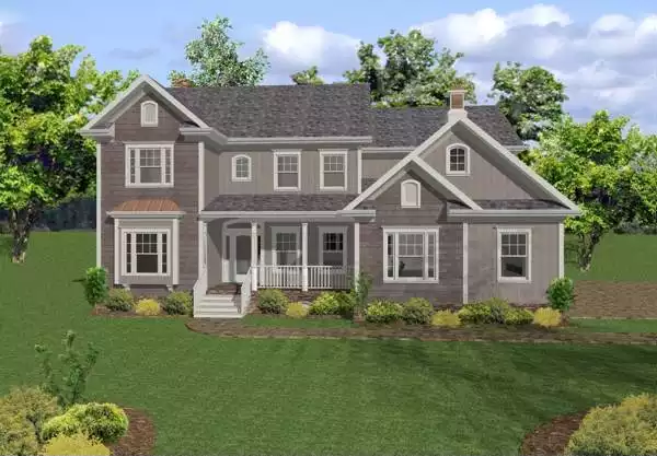 image of 2 story country house plan 6334